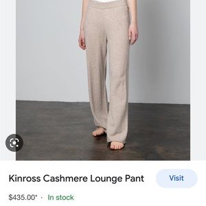 Kinross Cashmere lounge pant